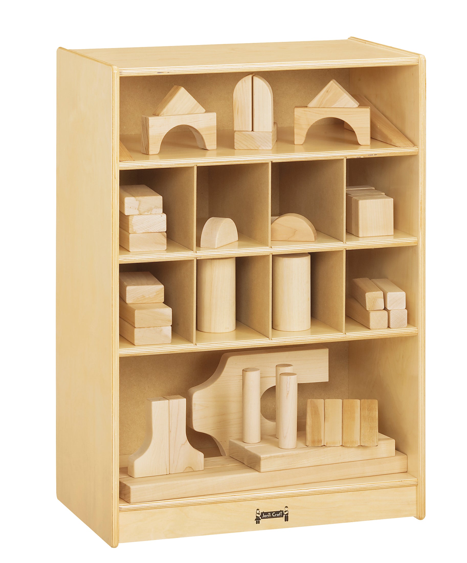 Jonti-Craft® Mobile Block Shelf