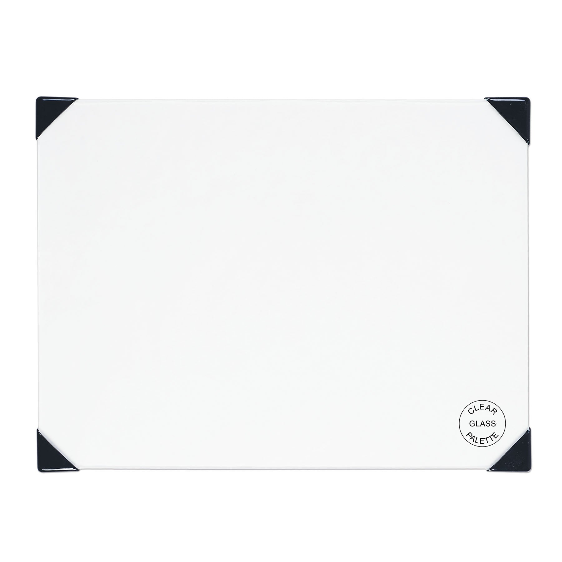 POSH table top palette Glass Clear 9x12