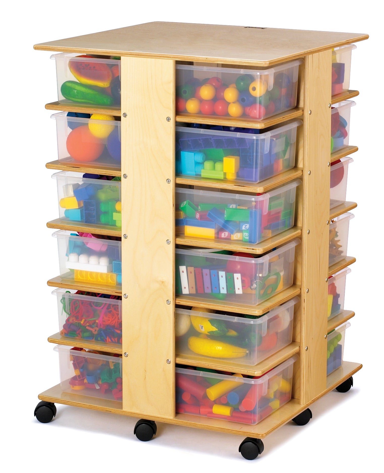 Jonti-Craft® 24 Tub Tower - with Colored Tubs