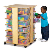 Jonti-Craft® 24 Tub Tower - with Clear Tubs
