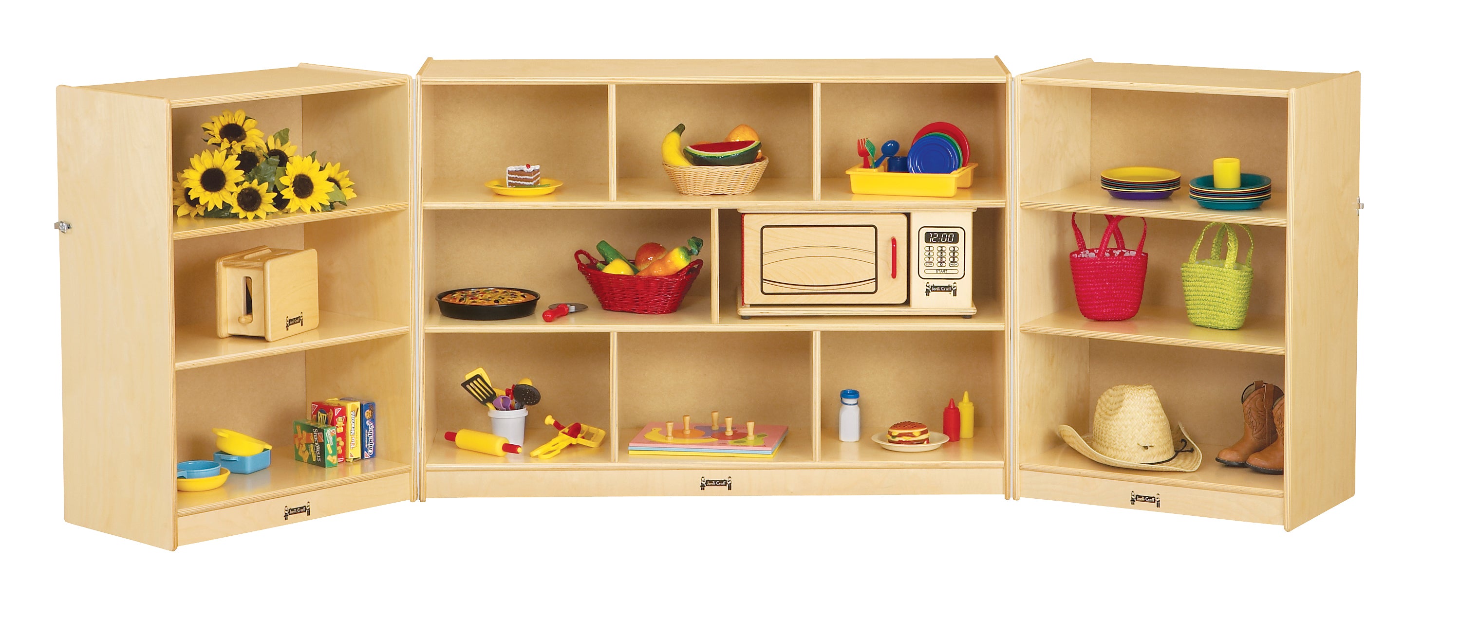 Jonti-Craft® Maxi Mobile Triple Fold-n-Lock