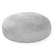 Jaxx 6 Foot Cocoon - 2-in-1 Convertible Bean Bag Bed & Large Bean Bag Chair for Adults, Platinum