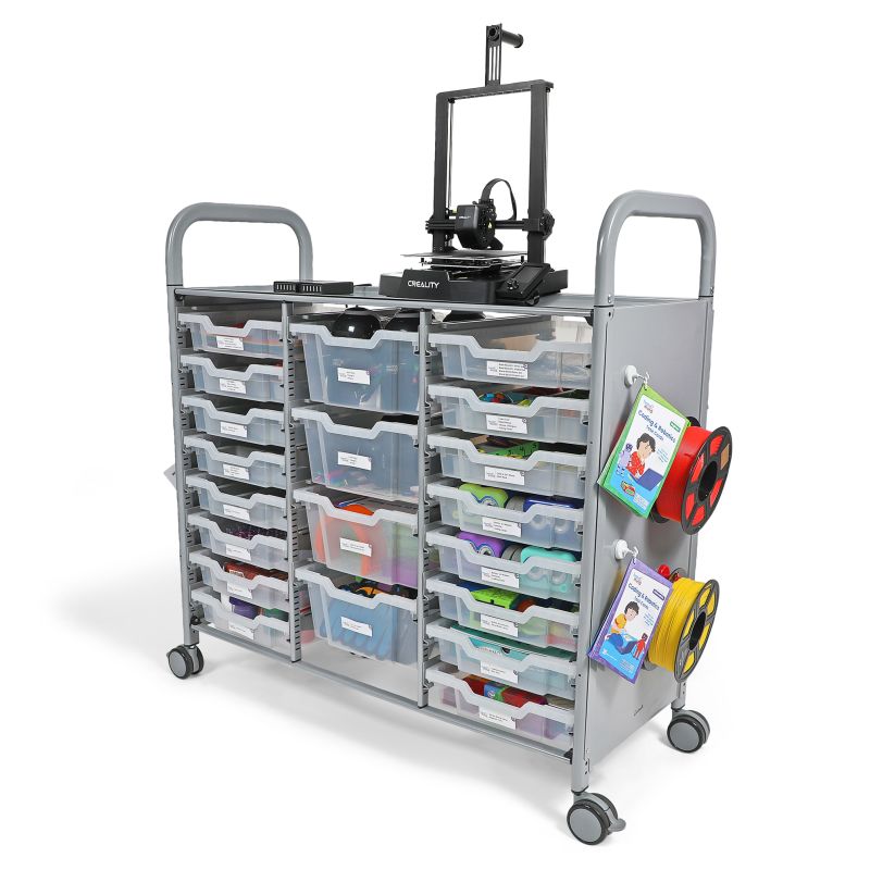 Hands-On Coding and Robotics STEM Lab Cart