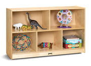 Jonti-Craft® Low Single Mobile Storage Unit - Magnetic Write-n-Wipe Back