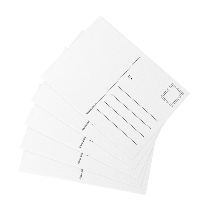 Make & Mail Postcards - 4" x 5.5" - 25 Welcome, White