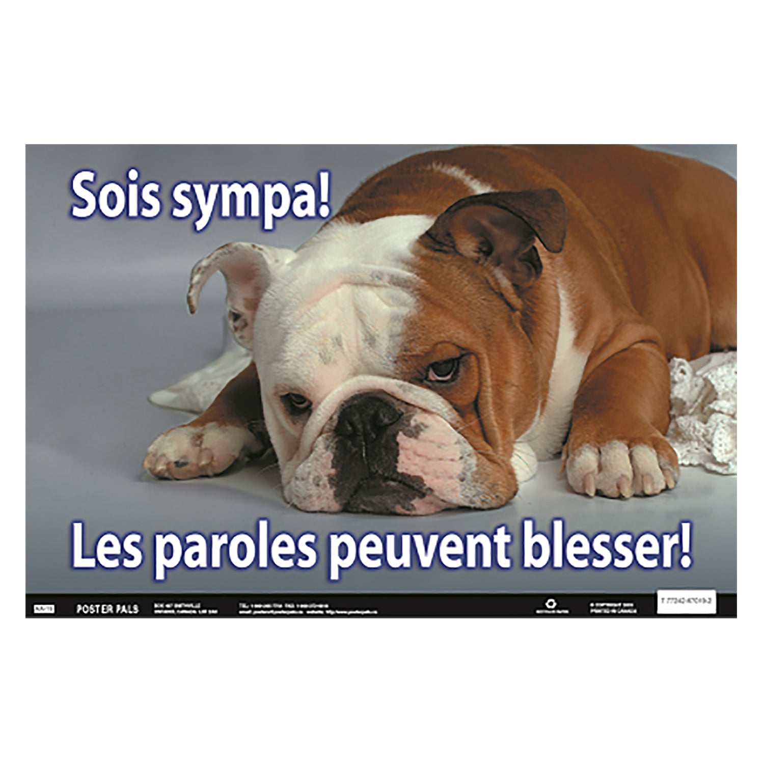 French Fun Photo Posters Set #10, 12" x 18", Set of 4