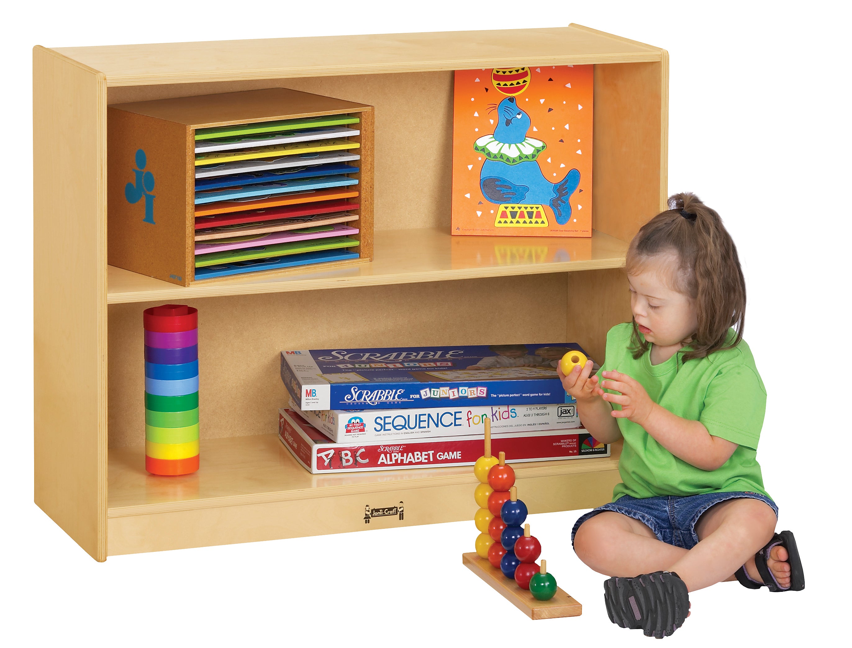 Jonti-Craft® Straight-Shelf Storage