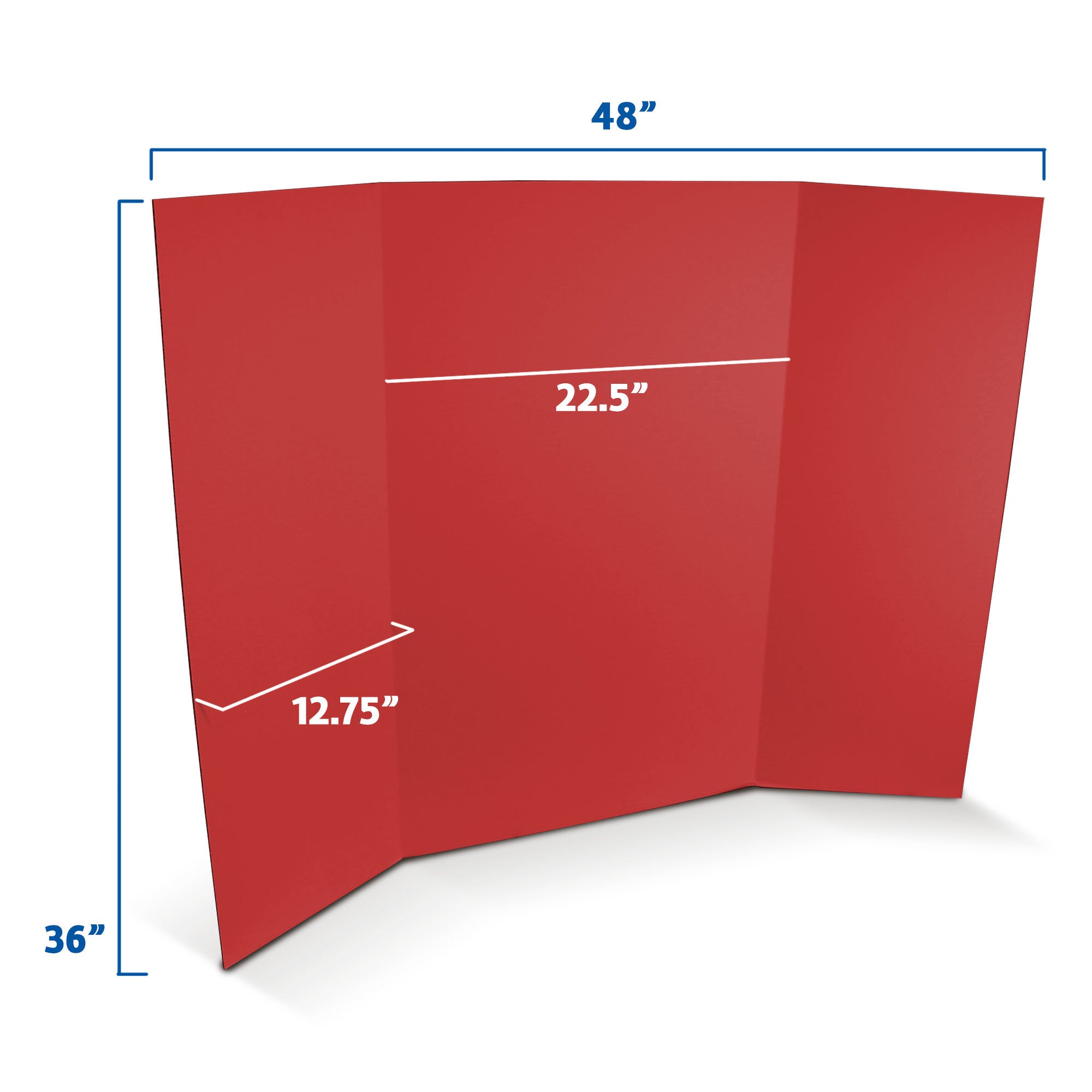1-Ply Project Board, 36" x 48", Primary Colors, Pack of 4