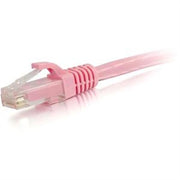 C2G-10ft Cat6 Snagless Unshielded (UTP) Network Patch Cable - Pink - Category 6 for Network Device - RJ-45 Male - RJ-45 Male - 10ft - Pink