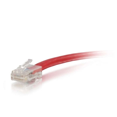 C2G 04160 Cat6 Cable - Non-Booted Unshielded Ethernet Network Patch Cable, Red (15 Feet, 4.57 Meters)