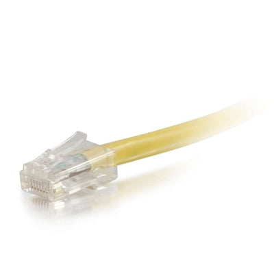 C2G-7ft Cat6 Non-Booted Unshielded (UTP) Network Patch Cable - Yellow - Category 6 for Network Device - RJ-45 Male - RJ-45 Male - 7ft - Yellow