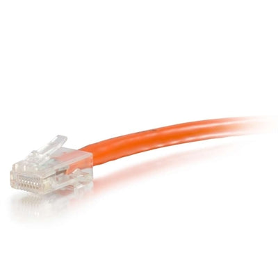 C2G 04196 Cat6 Cable - Non-Booted Unshielded Ethernet Network Patch Cable, Orange (7 Feet, 2.13 Meters)