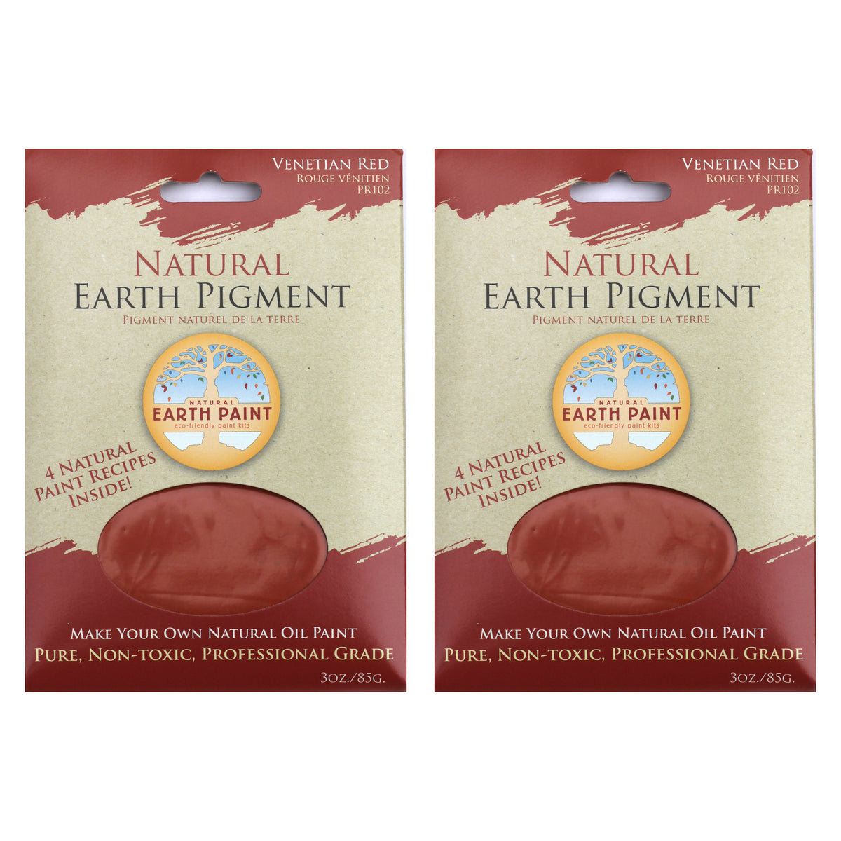 (2 EA) PIGMENT VENETIAN RED 3OZ