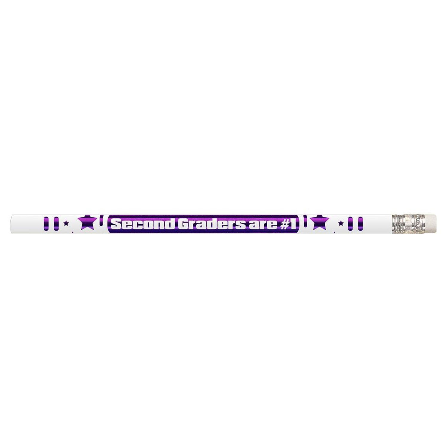 2nd Graders Are #1 Motivational Pencils, Pack of 144