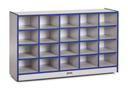 Rainbow Accents® 20 Cubbie-Tray Mobile Storage - without Trays - Blue