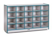 Rainbow Accents® 20 Cubbie-Tray Mobile Storage - without Trays - Teal
