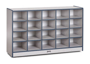 Rainbow Accents® 20 Cubbie-Tray Mobile Storage - without Trays - Navy
