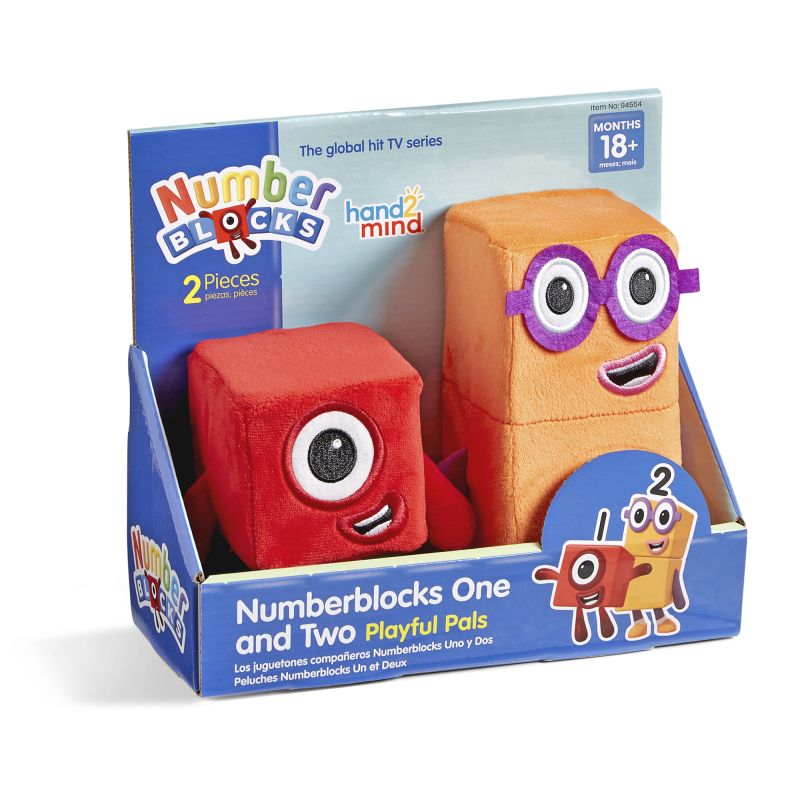 Numberblocks® 1 And 2 Playful Pals Plush