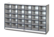 Rainbow Accents® 30 Cubbie-Tray Mobile Storage - without Trays - Navy