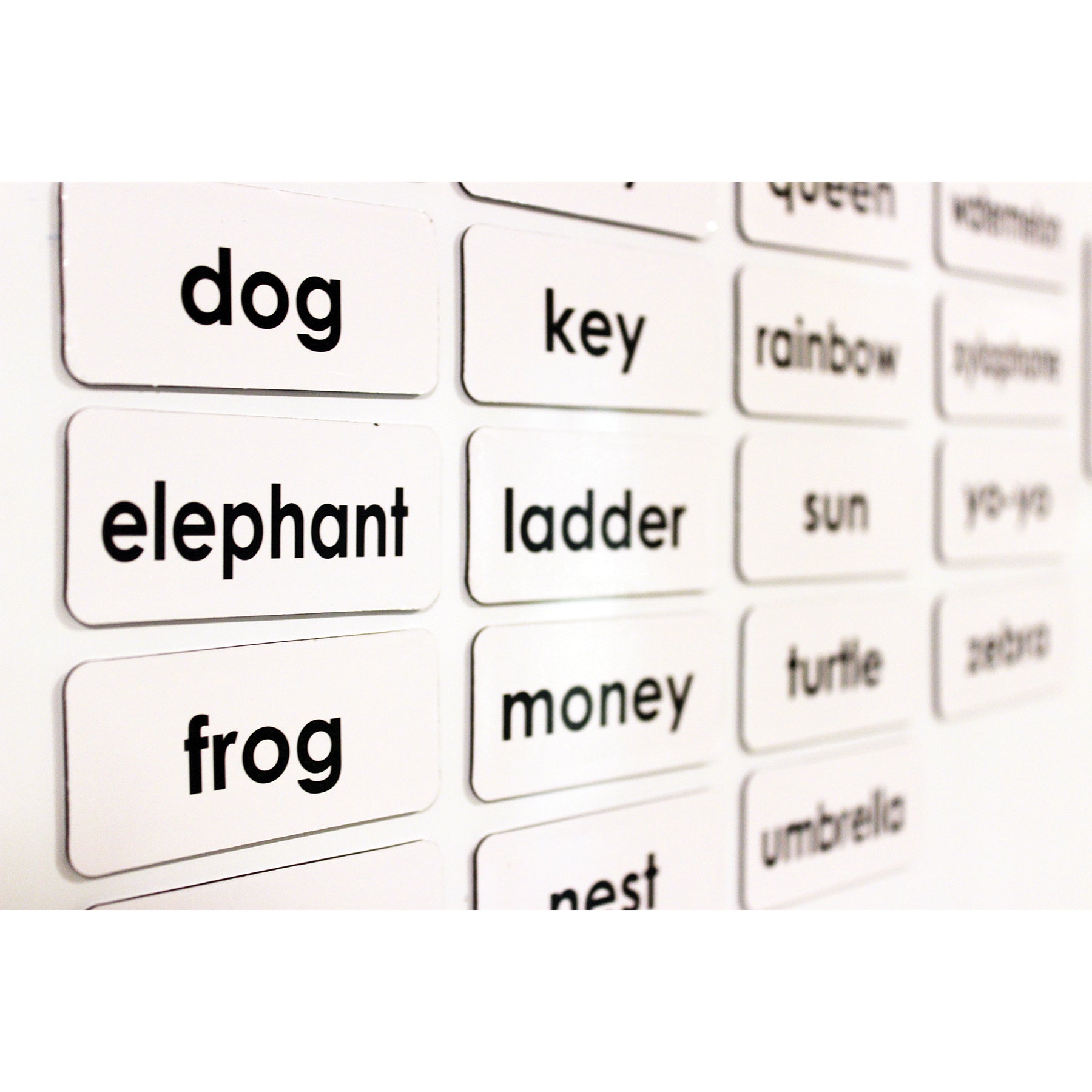 ABC Picture Words Double-Sided Magnets, 27 Pieces