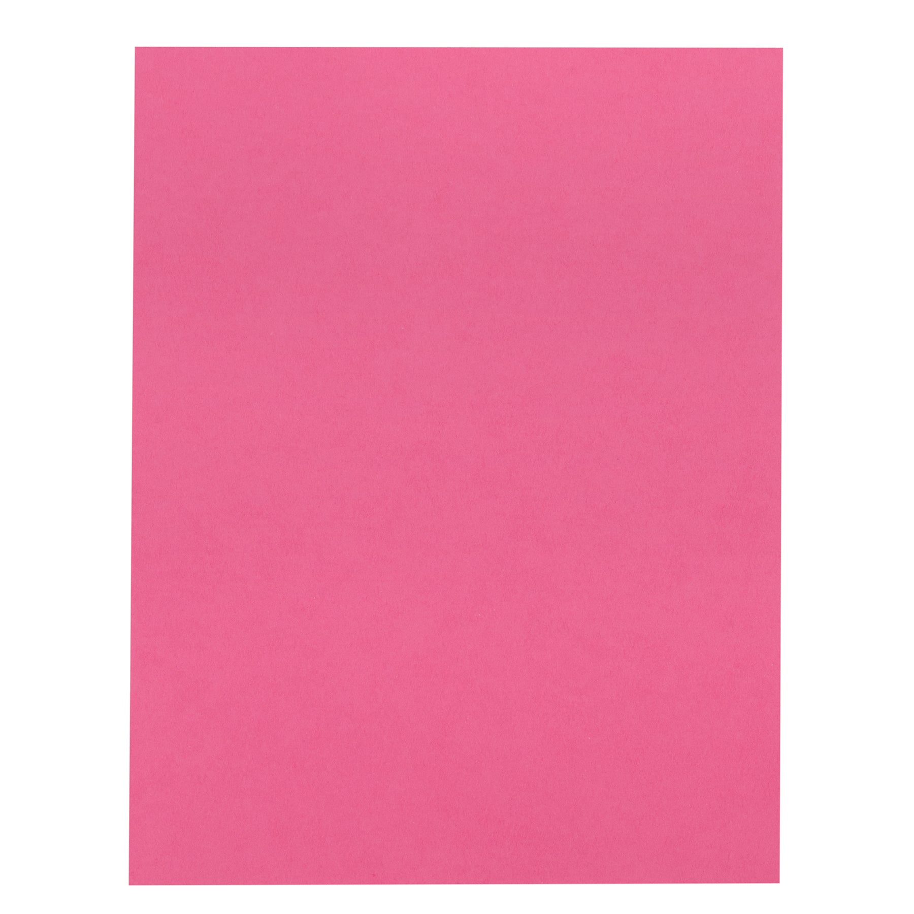 Construction Paper, Heavyweight, Dark Pink, 9" x 12", 50 Sheets