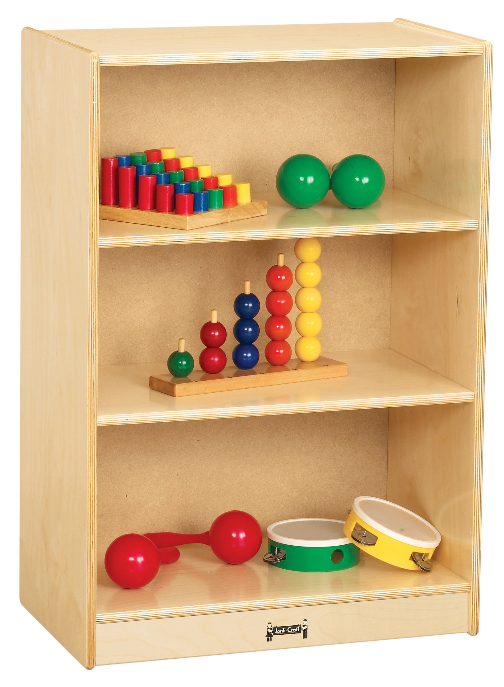 Jonti-Craft® Space-Saver Mobile Straight-Shelf