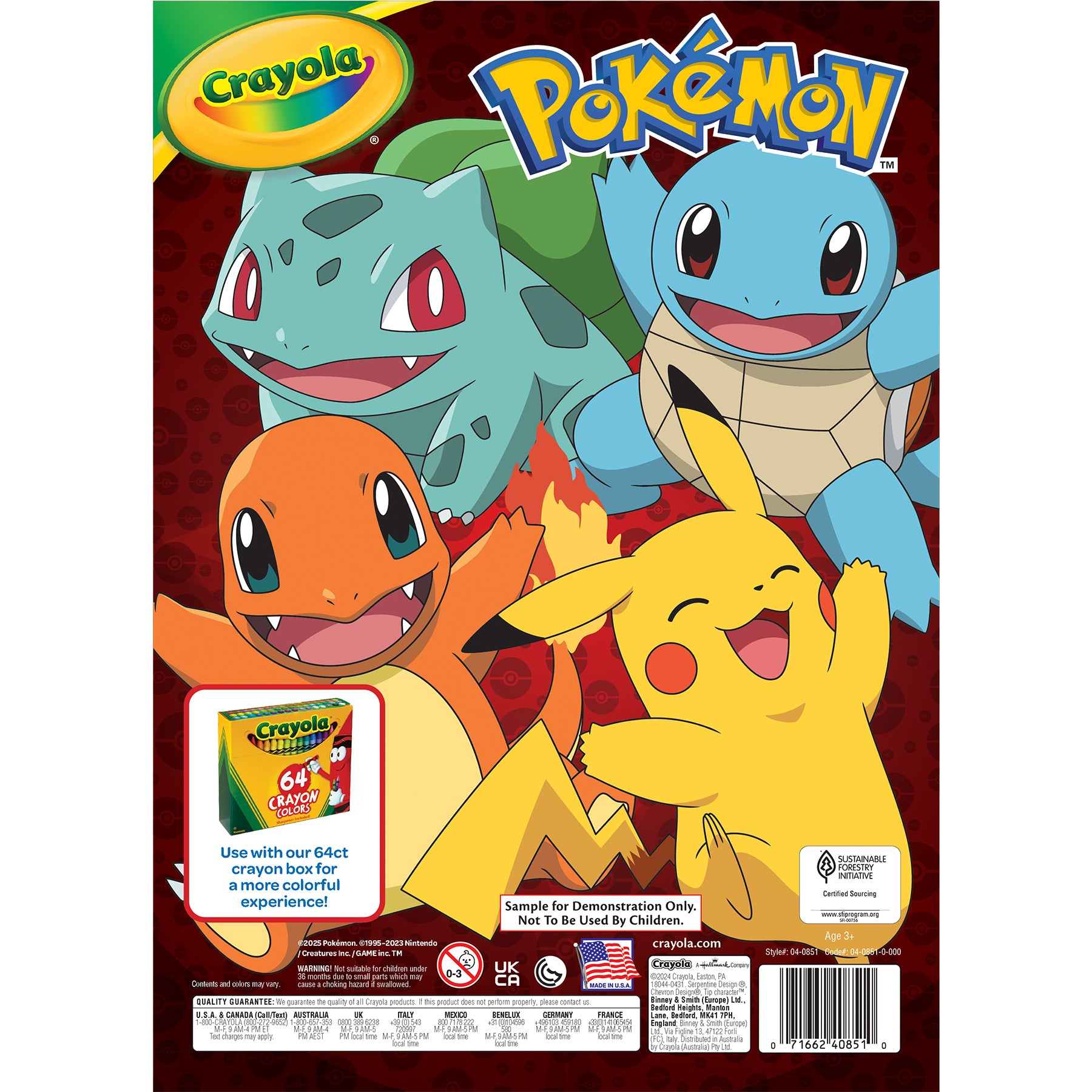 Pokémon Coloring Book, 288 Coloring Pages