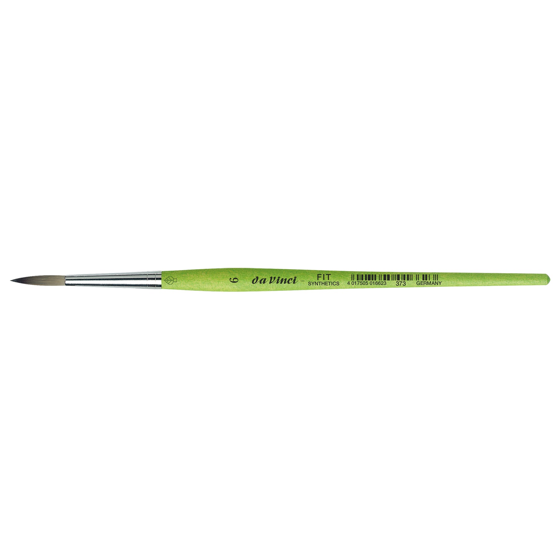 FIT Synthetics Student Brush, Synthetic, Acrylic & Tempera, Round, Series 373, Size 6
