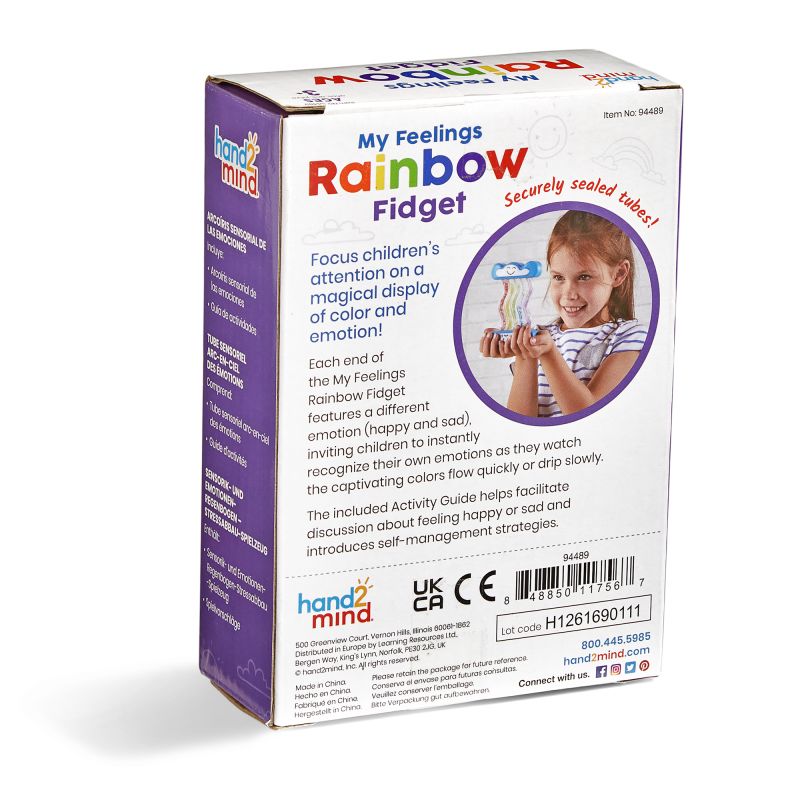 My Feelings Rainbow Fidget