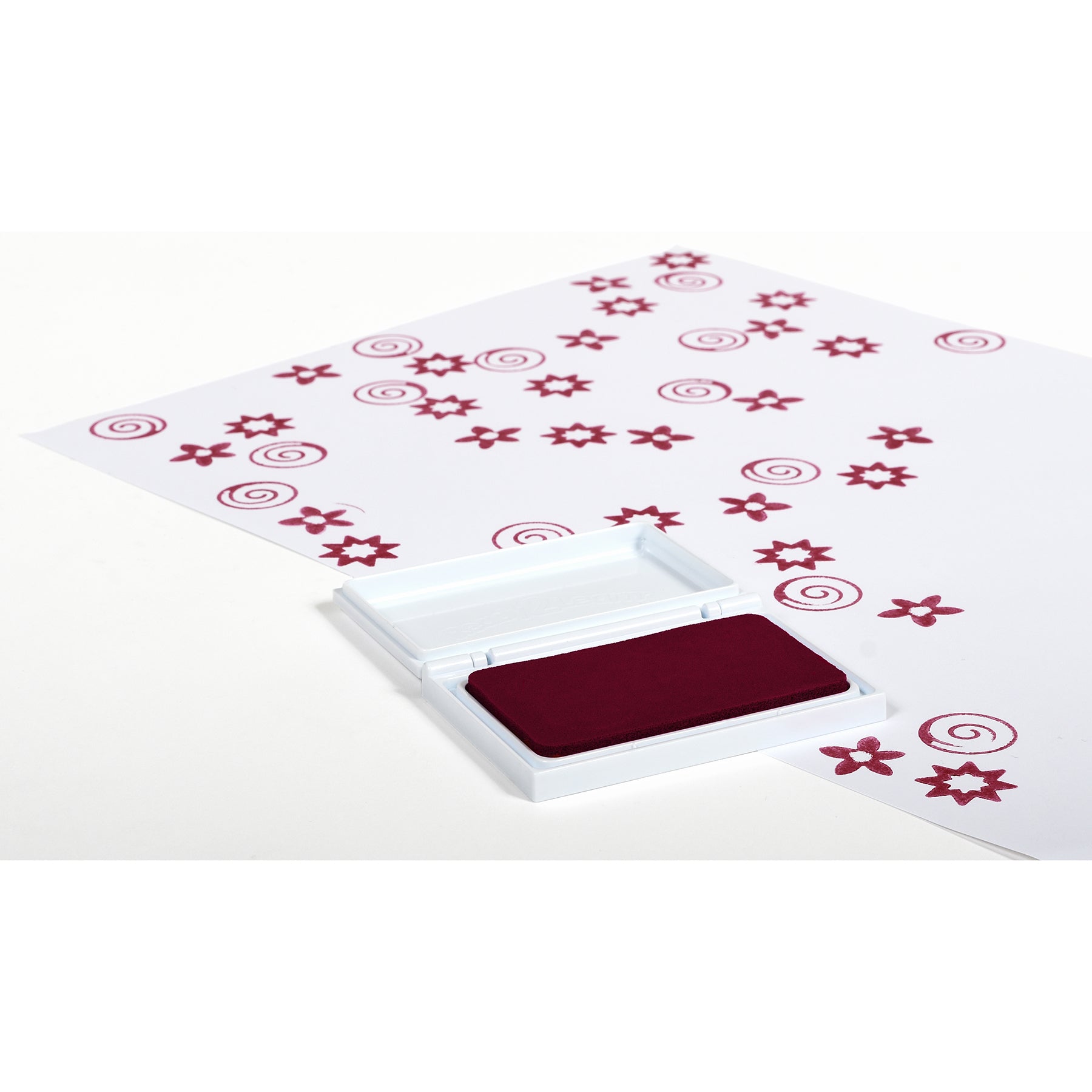 Washable Stamp Pad - Cherry Scent, Dark Red