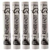 Soft Pastel Single Color Set, White (100.5), 5 Full Sticks