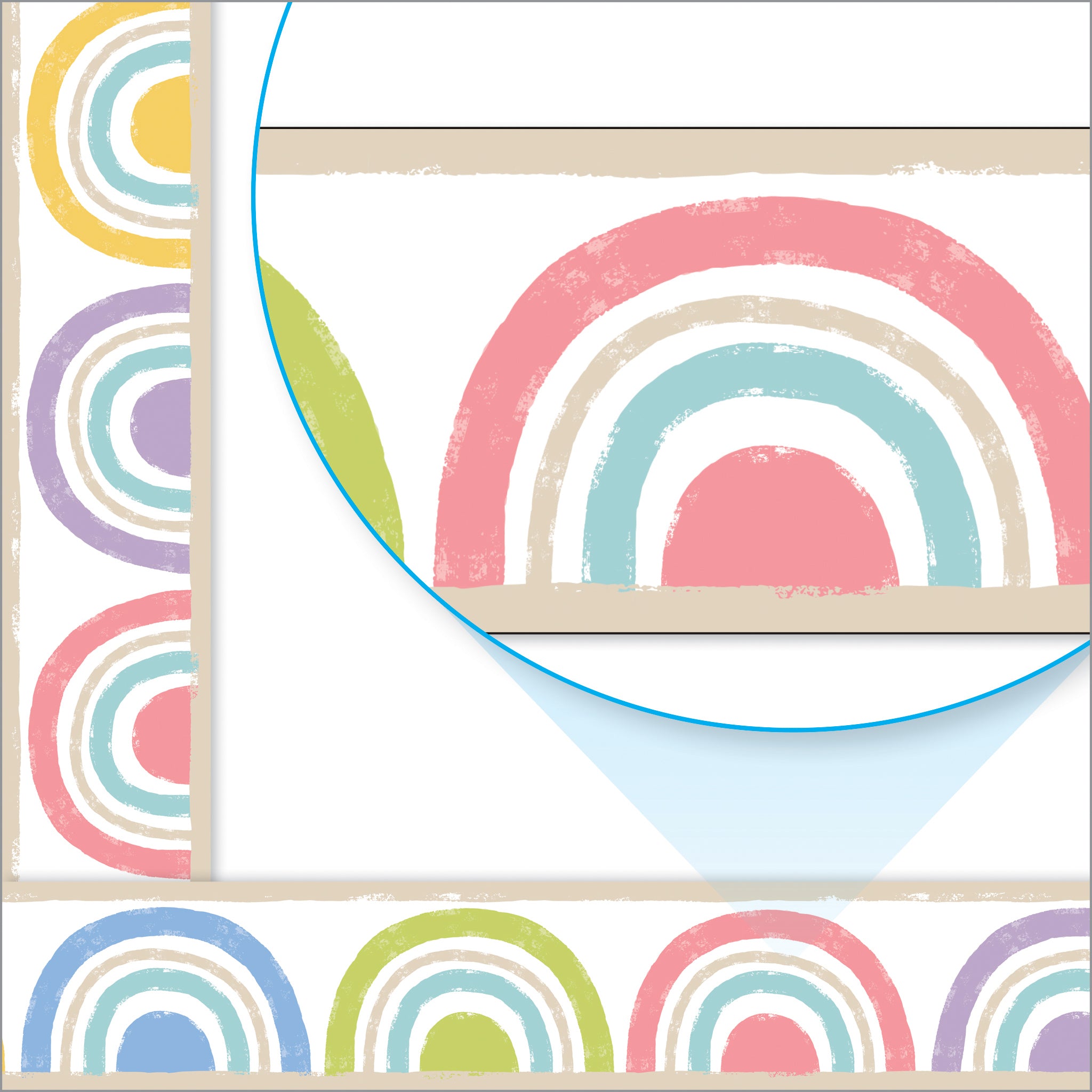 Rainbow Cheer Bolder Borders®, 35.75 Feet