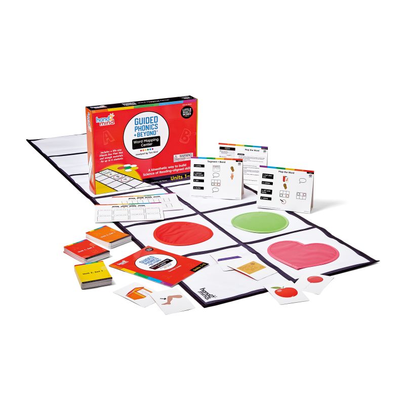 Guided Phonics + Beyond®, Word Mapping Center, Units 1-3