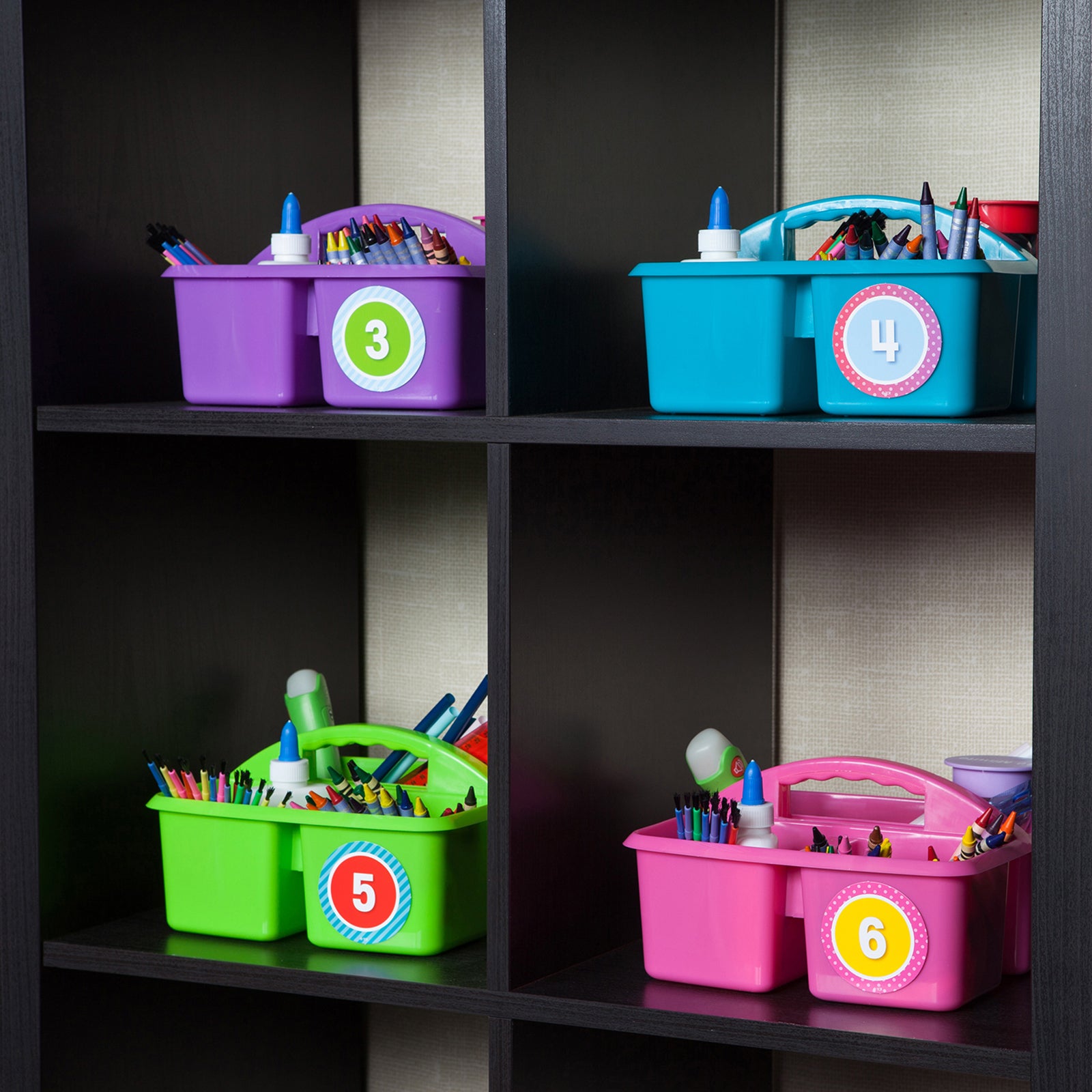 Blue Plastic Storage Caddy
