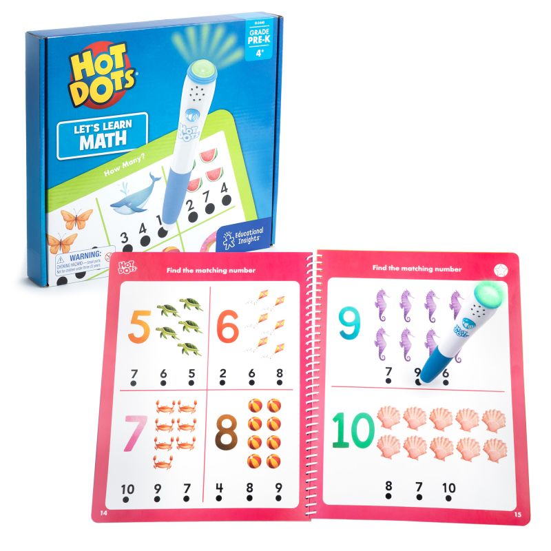 Hot Dots® Let'S Learn Pre-K Math!