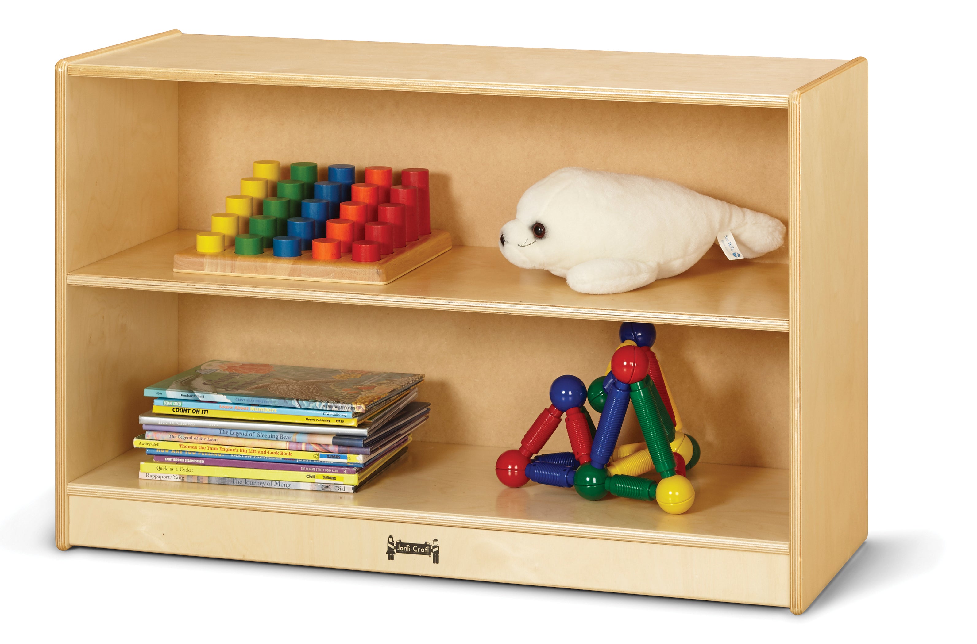 Jonti-Craft® Short Fixed Straight-Shelf Bookcase
