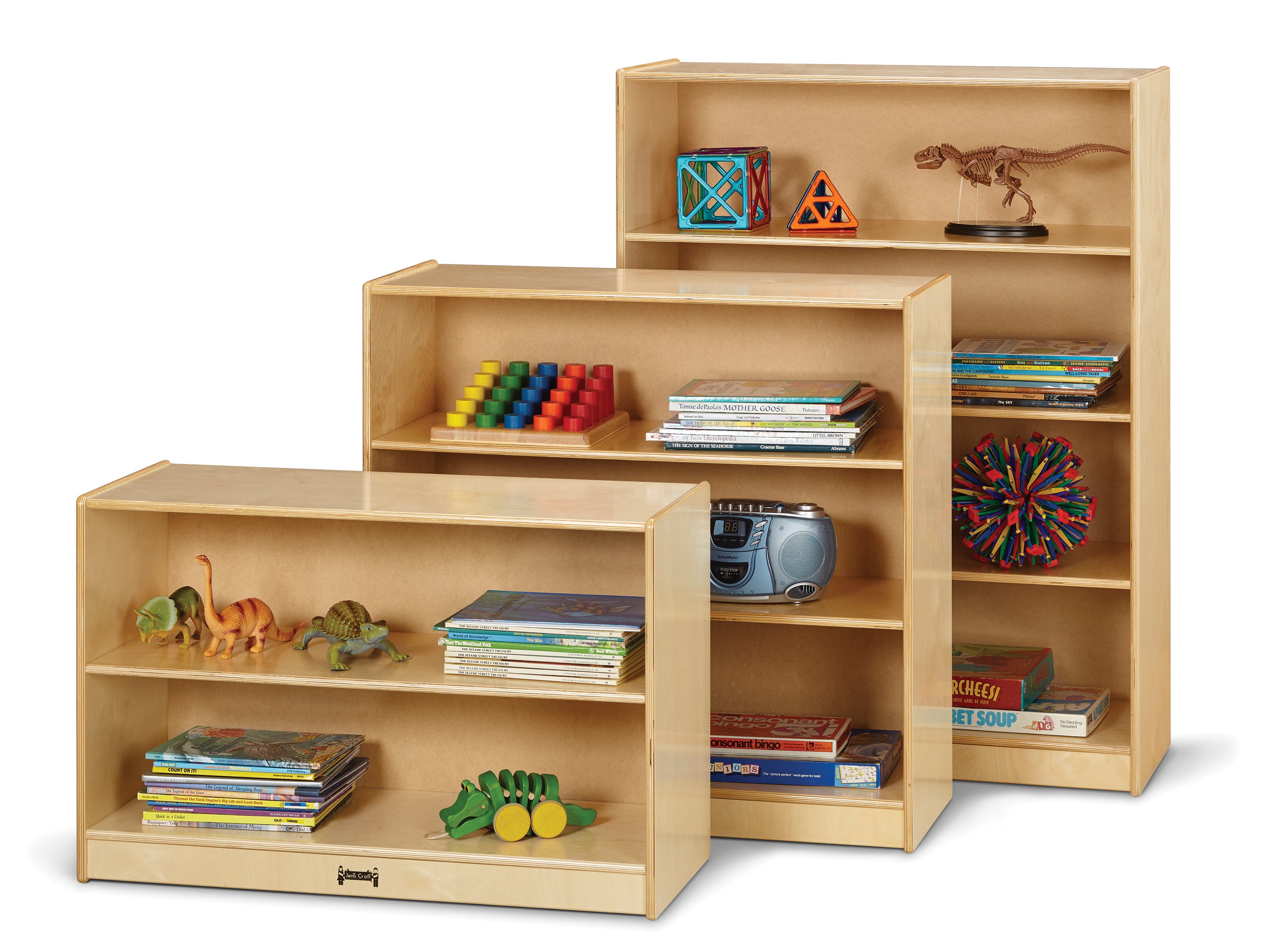 Jonti-Craft® Tall Fixed Straight-Shelf Bookcase