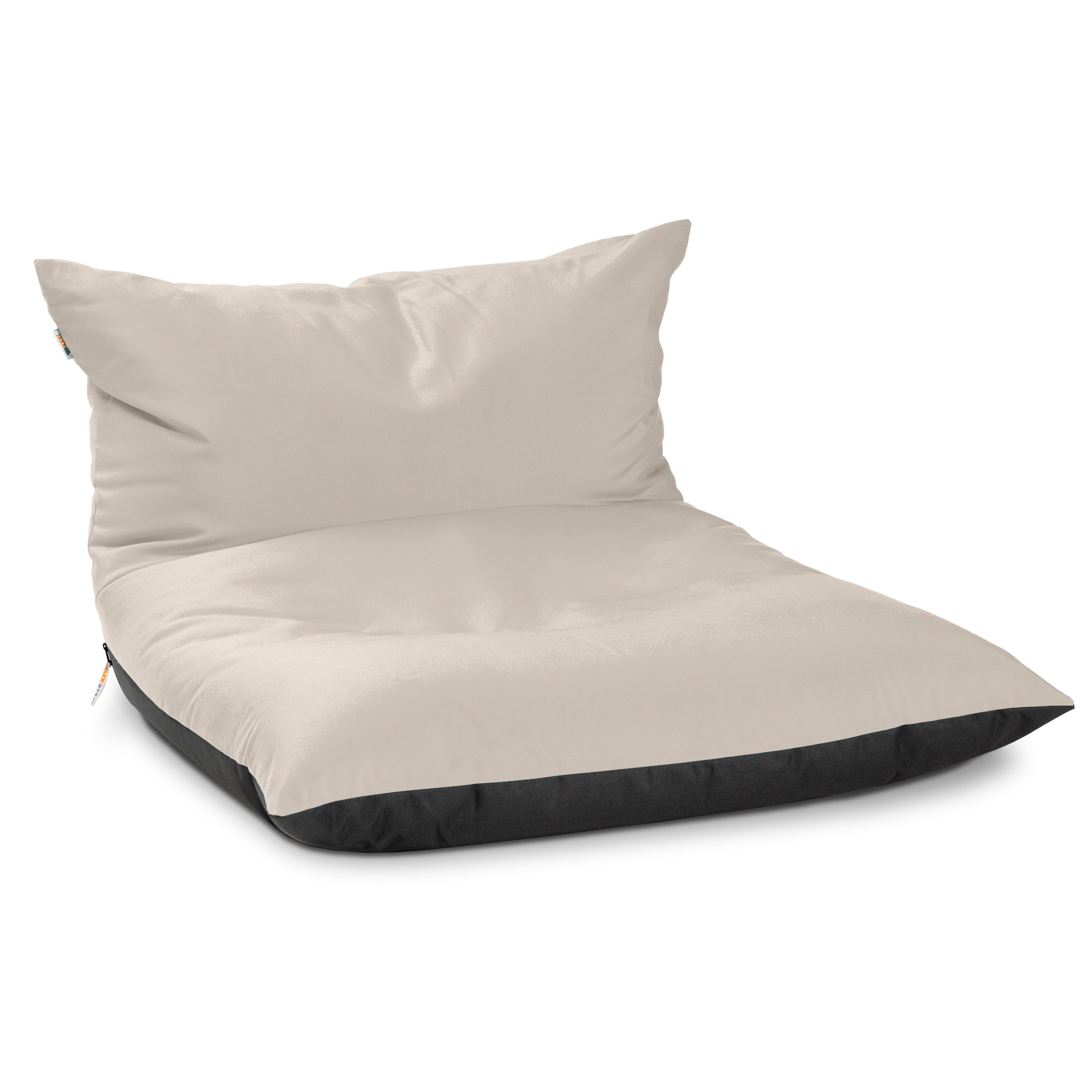 Jaxx Finster Outdoor Bean Bag Lounge Chair - Sunbrella Pearl