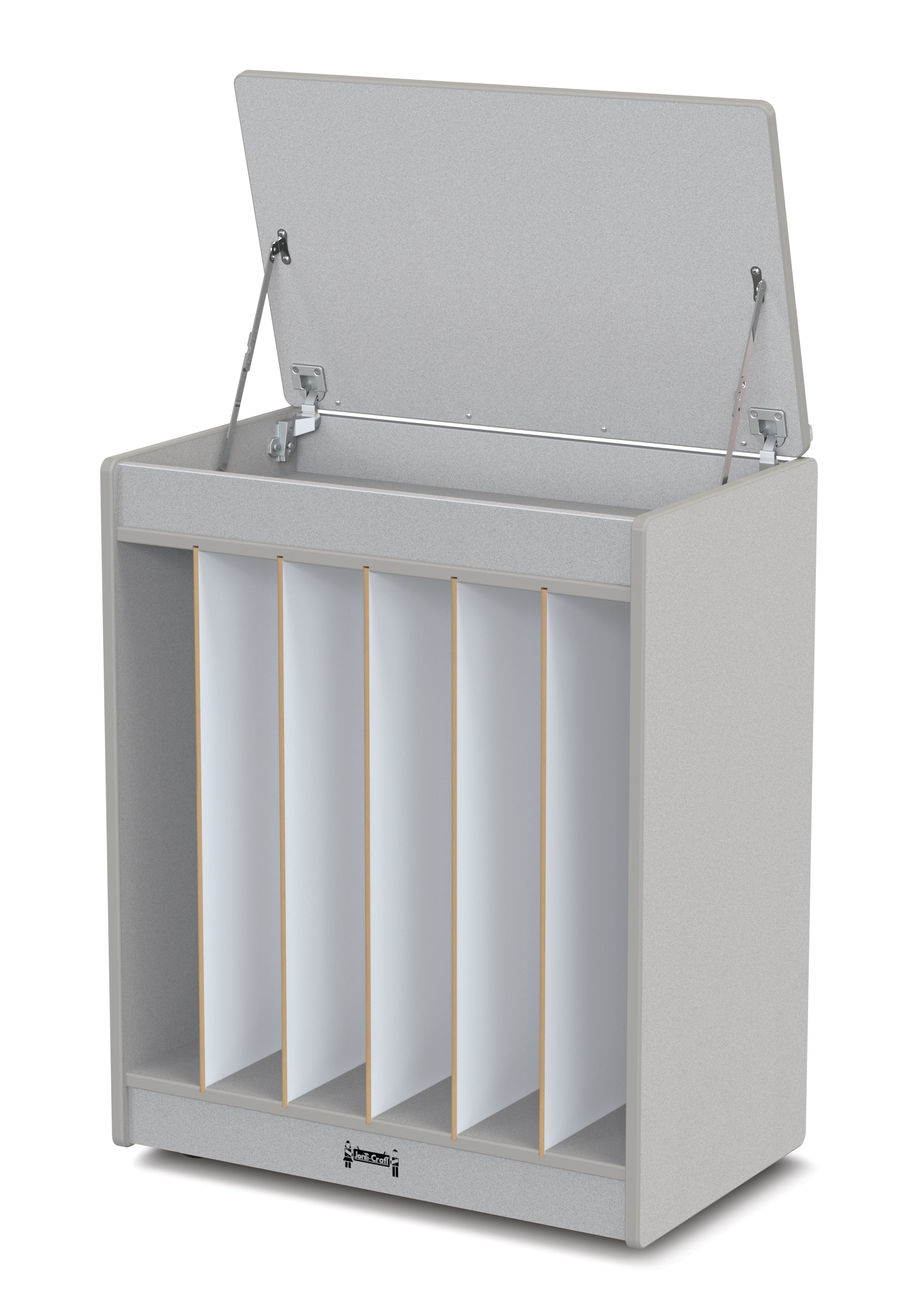 Rainbow Accents® Big Book Easel - Magnetic Write-n-Wipe  - Gray