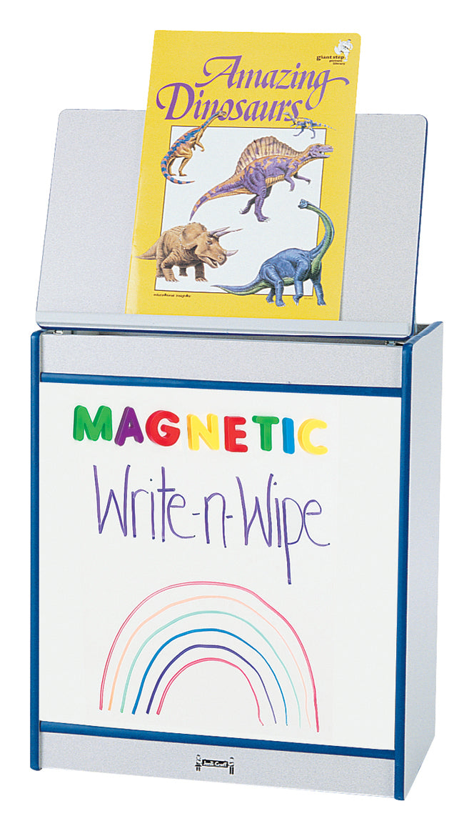 Rainbow Accents® Big Book Easel - Magnetic Write-n-Wipe - Blue