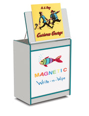 Rainbow Accents® Big Book Easel - Magnetic Write-n-Wipe - Teal