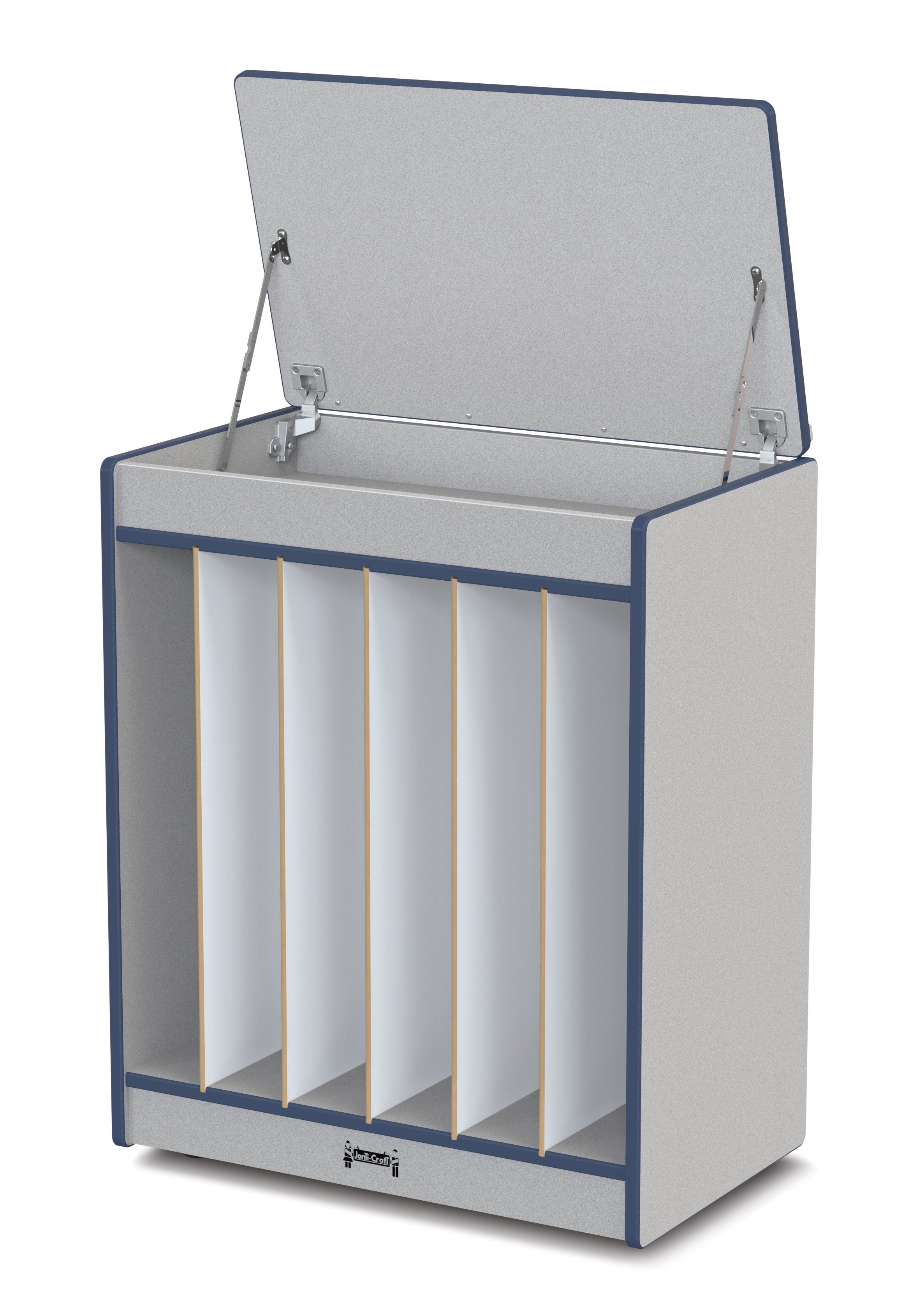 Rainbow Accents® Big Book Easel - Magnetic Write-n-Wipe - Navy