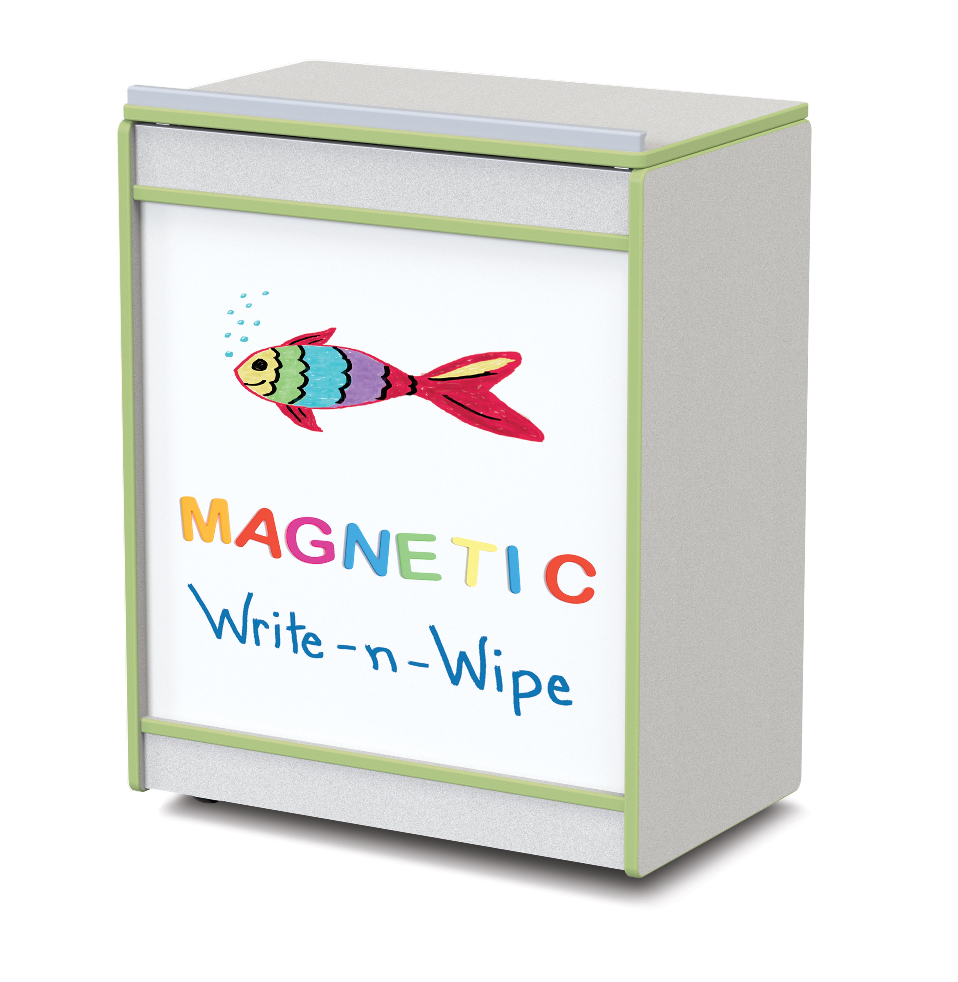 Rainbow Accents® Big Book Easel - Magnetic Write-n-Wipe - Key Lime Green