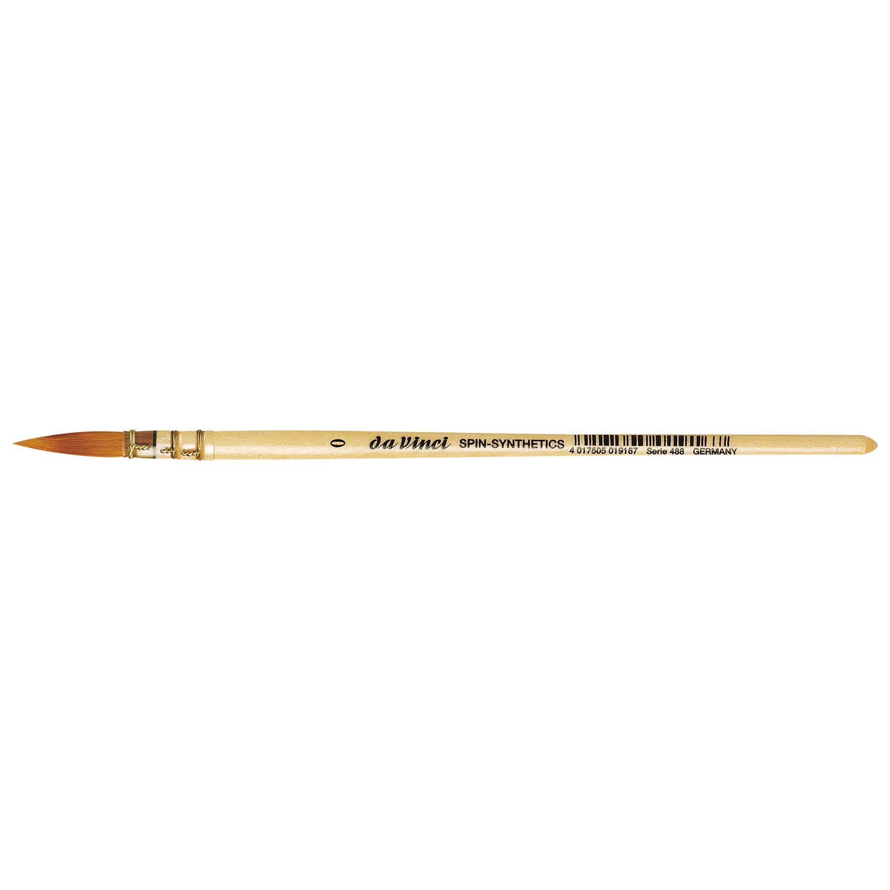 COSMOTOP-SPIN Quill Brush, Synthetic, Watercolor & Indian Ink, Round, Series 488, Size 0