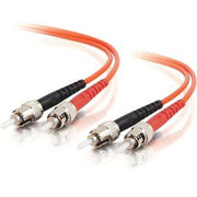 C2G 1m ST-ST 62.5/125 Duplex Multimode OM1 Fiber Cable - Orange - 3ft - Patch Cable - 3.3 Ft - Orange