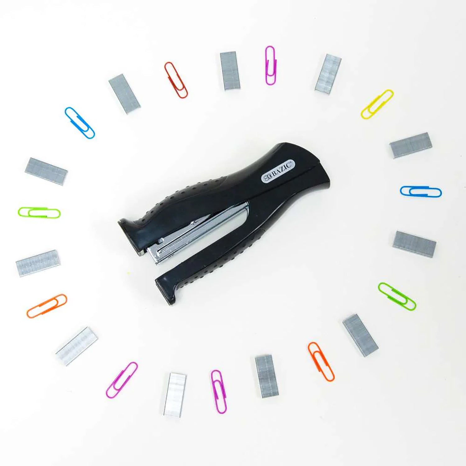Stand-Up Standard (26/6) Full Strip Stapler with 500 Staples