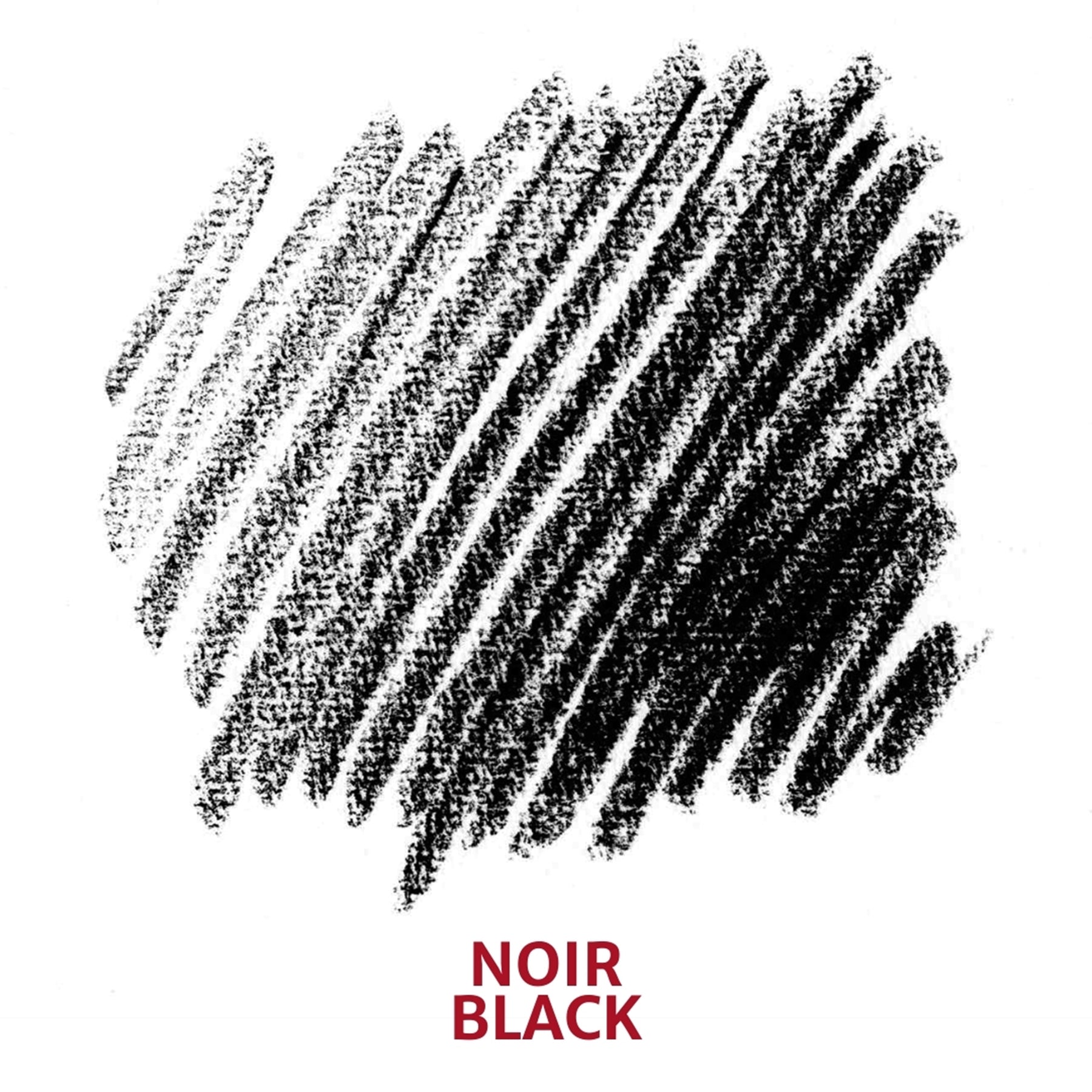 Carrés Esquisse Sketching Crayons, Black B (2460 / B), Pack of 2