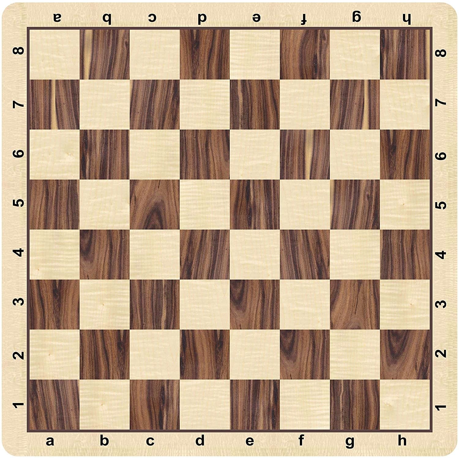 ROLL-UP Mousepad with algebraic notation in WENGE WOOD GRAIN