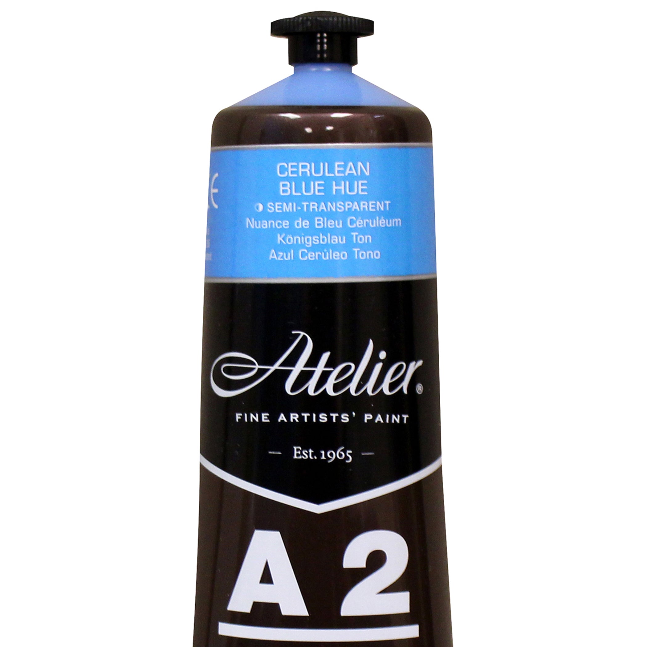 A2 Heavy Body Lightfast Artist Acrylic, 4 oz., Cerulean Blue Hue