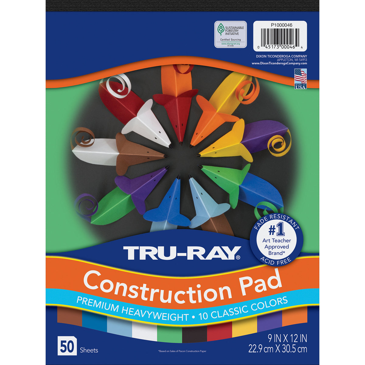 (2 EA) CONSTRUCTION PAPER 9X12 ASST